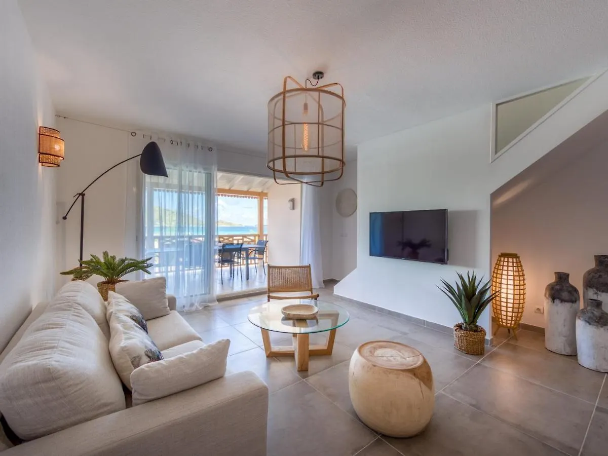 Luxueux Duplex En Bord De Plage Avec Piscine Et Parking A Saint-Martin - Fr-1-734-2 Quarter of Orleans Apartment