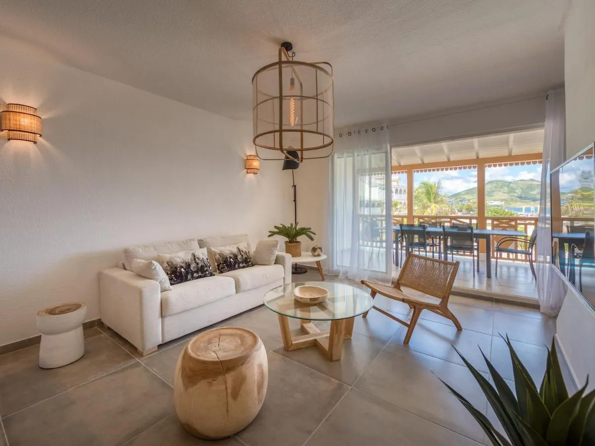 Apartment Luxueux Duplex En Bord De Plage Avec Piscine Et Parking A Saint-Martin - Fr-1-734-2 Quarter of Orleans Sint Maarten/Saint Martin